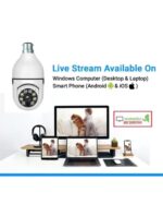 TP PLUS 3MP WiFi Light Bulb Camera for Home Indoor | 360° View | Full HD (Light Camera) - Image 6