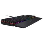ASUS TUF K3 USB Highly Durable Mechanical Gaming Keyboard for PC, Programmable Onboard Memory, Dedicated Media Controls, Aura Sync RGB Lighting, Detachable Magnetic Wrist Rest (Black) - Image 3