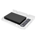 GLOXY ABS Unbreakable Multi-Purpose TV Set Top Box Stand with Remote Holder Wall Mount Shelf DTH Stand for WiFi Router Stand All Type of Set Top Box - Image 5