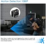 CAPOXO Wired 1080p Full HD Video Recording Camera with Audio, Motion Detection, Night Lamp, Hd Video Recorder, Easy to Use (Non WiFi Camera) - Image 3