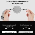 3in1 Fast Charging Cable for Andorid Smartphones, Type C Smartphones and iOS Phones Data Cable (Pack of 1) - Image 5