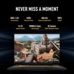 ASUS TUF F16,14th Gen,Intel Core i7 14650HX,Gaming Laptop(RTX 5070-8GB/115W TGP/32GB/1TB /2.5K QHD+/16"/165Hz/90WHrs/Windows 11/M365 Basic (1Year)*/Office Home 2024/Jaeger Gray/2.2 Kg)FX688JPR-QT043WS - Image 5