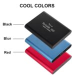 SSD USB 3.1 External Solid State Drives Hard Disk for PC Laptop 2TB Blue - Image 5