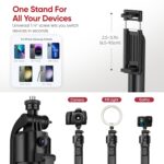 Kodak ST22A 65-inch Selfie Stick Tripod Stand with Portable AI Face 360° Tracking with Wireless Remote Control, for DSLR, Smartphone & Action Camera for Vlogging Travel Photography - Image 6