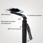 Kodak ST22A 65-inch Selfie Stick Tripod Stand with Portable AI Face 360° Tracking with Wireless Remote Control, for DSLR, Smartphone & Action Camera for Vlogging Travel Photography - Image 7