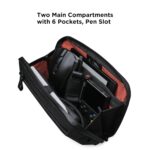 ALPAKA Elements Tech Case Mini X-Pac VX42 Black - Keeps You Clutter-Free - Sling Bag with Adjustable Strap, Weatherproof Fabric Fits Electronic Accessories, EDC Tech Organizer for Travel - Image 4