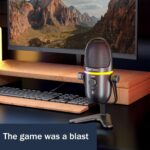 Ant Esports Wente 250 USB Microphone, Plug and Play Gaming Mic for PC, Mac, PS4/5, Podcast Microphone with RGB, Mute, Monitor, Noise Reduction, Volume Gain, Great for Recording, Streaming - Image 6