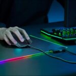 Archer Tech Lab Recurve 300 Wired Gaming Mouse,12000 Dpi with 1000Hz Polling Rate 8 Buttons, Support, 6 Mode RGB, Sunplus Sensor, 10 Mn+ Clicks Huyu Switches, Compatible with Pc/Mac - Black - Image 8