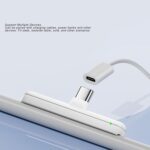 Stylus Magnet Charging Adapter, USB C Wireless Charger Dock for Pencil 2nd Generation with Over Voltage Protection, Compatible with Pro Air Mini Power Bank Laptop Car Charger - Image 3