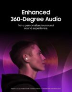 Original Buds2 Pro Premium AI Bluetooth Earbuds with Truly Wireless Design and Immersive Sound Compatible with Samsng (Purple) (0884) - Image 3