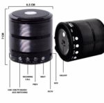 Wireless Bluetooth Hi-fi Sound Speaker 5W, 4.1 Channel, Light Weight, Easy to Carry,with Fm Radio (Black,4.1 Channel) - Image 3