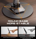 Prokart Premium 360° Rotatable Mobile Phone Holder Stand | Adjustable & Foldable Dock Tabletop Mount for All Smartphones, Tablets and iPad - Image 3