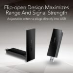 NETGEAR Nighthawk WiFi 6 USB 3.0 Adapter (A7500) – AX1800 Dual-Band Wireless Gigabit Speed (Up to 1.8Gbps) – Works with Any WiFi 6 or WiFi 5 Router Or Mesh System - for Windows PC - Image 6