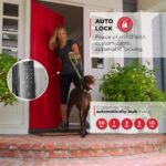 Golens X93N Smart Door Lock | 8-Way Unlocking | 3D Face | Video Intercom | Fingerprint | PIN | RFID Card | App Control | Temporary Password | Remote | Wi-Fi | Anti-Pry Alarm | Aluminum Alloy | Black - Image 5