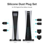 10-Piece Dust Cover for PS5 and SSD Heatsink, Set PS5 Cleaning Kit , Comprehensive Protection for Pro Disc Drive, Essential Gaming Console Accessories - Image 6