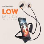 Noise Newly Launched Airwave Bluetooth in Ear Neckband with 50H of Playtime, 3 EQ Modes, ENC for Calling, Low Latency(Upto 50ms), 10mm Driver, BT v5.3(Jet Black) - Image 5