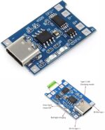 10,Pcs TP4056 USB-C Charging Module for 18650 Lithium Battery, 3.7V DIY Charger Board with 2 pcs LED Battery Indicator Set - Image 5
