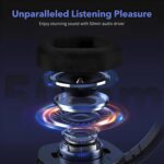 Drumstone {Exclusive 1+1 Year Warranty) Wired Gaming Headset with Microphone, Over Ear Gaming Headphones for PS5, PS4, Xbox One, Nintendo Switch, PC, Laptop, Noise Isolating Gaming Mic, 3.5mm Jack - Image 4