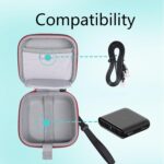 RLSOCO Carrying Case for TP-Link Ultra-Portable Wi-Fi 6 AX1500/Dual-Band Wi-Fi 6 AX3000 Travel Router,Storage Holder for TL-WR1502X/TL-WR3002X WiFi Hotspot for Traveling (Case Only) - Image 4