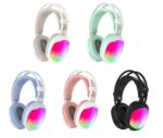RGB Light Wireless Bluetooth Over Ear Gaming Headphone, BT 5.3 with Low Latency Gaming, Upto 30H of Backup, 40mm Titanium Drivers, Dual Pairing Headset. - Image 3