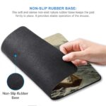 Gadgets WRAP Mouse Pad Mouse Mat with Anti-Slip Base with Spill-Resistant for Laptop, MacBook Pro, Gaming Computer - Winslow Homer The Fog Warning - Image 4