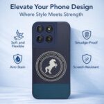 Jkobi PU Leather Finish Back Cover Case for Motorola Moto Edge 60 Stylus (Professional Minimalist Texture | MagSafe Compatile | Camera Protection | Sleek Sober Formal) - Image 3