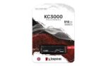 Kingston KC3000 PCIe 4.0 NVMe M.2 SSD - High-Performance Storage for Desktop and Laptop PCs -SKC3000S/512G, 7,000MB/s Read, 3,900MB/s Write, Black - Image 4