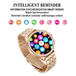 Gen9 / Gen 9 Smartwatch for Women with (BT) Bluetooth Calling with Rose Gold Strap and (Extra 1 Strap Free) HD Display, Bluetooth Calling, 100+ Watch Faces, Health Tracker, Sports Modes - Image 4