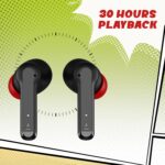 Boat Airdopes 458 TWS Wireless Earbuds with Spatial Bionic Sound by THX,in Ear, Enx Tech, 30H Playtime, Beast Mode, Signature Sound, ASAP Charge,IPX5,Touch Control(Active Black) - Image 6