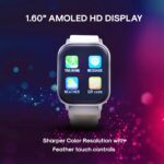 voltmi Smart Watch for Women | Body Temperature Measure | Fitness Tracker with Multiple Sports Modes | Heart Rate Monitor | Blood Oxygen | IP67 Water Resistant, for iOS/Android (Rose Gold) - Image 3