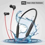 Original Premium Performance Compatible with OnePlus Wireless Bullet Z2 Neckband Earphones – 30H Backup Red (MB6HG65) (MWER98) - Image 6