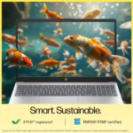 HP 15 (2025) AMD Ryzen 3 7335U Quad Core Laptop 16GB DDR5 512GB SSD AMD Radeon Graphics Windows 11 Pro MS Office 2024 Copilot Key AI PC 15.6-inch FHD Thin & Light 1.5kg Turbo Silver - Image 4