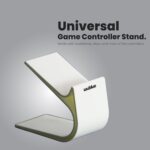 CurveDock – Minimalist Controller Holder Desktop Stand | Clean Modern Design | Universal Fit for Gamepads & Desks (White) - Image 5