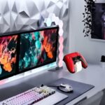 CurveDock – Minimalist Controller Holder Desktop Stand | Clean Modern Design | Universal Fit for Gamepads & Desks (White) - Image 6