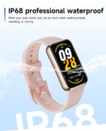 Fitness Trackers,Smart Band 24/7 Health Monitoring,Blood Oxygen Heart Rate Sleep Monitor,Calorie Pedometer Steps Counter Activity watchs/Notifications for iOS/Android - Image 7