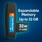 FREDI HD PLUS Pen Drive Voice Recorder 32GB Support | Portable Audio Recording Device | 5–6 Hours Recording | 2–3 Hours Battery Backup | Clear Sound for Lectures, Office, Meetings & Interviews - Image 4