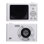 ASHATA 48MP 4K Digital Camera, Retro CCD Camera Digital SLR Camera for Photography, 16x Zoom, 2.4 Screen, Built in Flash, Autofocus, Vlogging Video Cameras for Travel (White) - Image 6