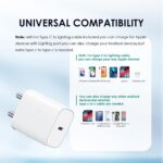 Original 20W Charger Compatible with iPhone 13 Pro Max 20W166 - Image 6