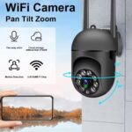 Maizic Smarthome 2K 3MP Wi-Fi Indoor Security Camera | 360° View, AI Human Detection, Motion Alerts, 2-Way Audio | Wireless CCTV for Home & Baby Monitoring (Mini FX, Black) - Image 3