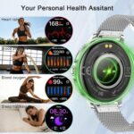 Efolen Smart Watches for Women Answer/Make Call,1.27'' Smartwatch Fitness Tracker for Heart Rate/Sleep Monitor/Calories/Blood Pressure,100+ Sports Modes Android iPhone,IP68 Waterproof,Silver - Image 3