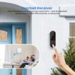 1080P Video Doorbell Camera Wireless with Chime Ringer, Cloud Storage, Live Image, 2-Way Audio, Night Vision, 2.4Ghz WiFi, Indoor Surveillance, Real-Time Alert - Image 4