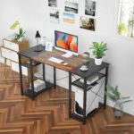 TEKAVO - Computer Table for Home Office with Storage | 160 cm Length |(X-Large- (160 CM)) / DIY - Image 3