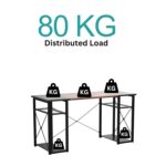 TEKAVO - Computer Table for Home Office with Storage | 160 cm Length |(X-Large- (160 CM)) / DIY - Image 6