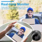 TECHNOVIEW Spy Mini Camera with Audio and Video Live Feed WiFi with Cell Phone App Wireless Recording 1080P HD Cam Wireless with Night Vision and Motion Detection Built-in Battery (Black) - Image 3