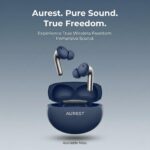 AUREST Buds Pro 3 True Wireless Earbuds, Dual Driver Dual DAC Audio, Dynaudio Sound Tuning, AI Translation, Bluetooth 5.3, 50dB Adaptive Noise Cancellation, Long Battery Life, Blue - Image 5
