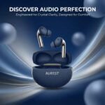 AUREST Buds Pro 3 True Wireless Earbuds, Dual Driver Dual DAC Audio, Dynaudio Sound Tuning, AI Translation, Bluetooth 5.3, 50dB Adaptive Noise Cancellation, Long Battery Life, Blue - Image 8
