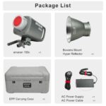 Aputure amaran 300c Video Lighting,300W RGBWW Full Color Bowens Mount LED Video Light,CCT 2,500K~7,500K 26,580 lux @ 1m APP Control Continuous Lighting for Photography, Studio Light - Grey - Image 6
