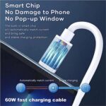 All-in-One 60W USB Fast Charging Travel Data Cable Set Multi-Port Charger with Type-C, Lightning & Micro USB Inbuilt Mobile Stand Universal Charging Kit for All Android Devices - Image 6