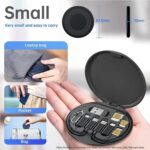 All-in-One 60W USB Fast Charging Travel Data Cable Set Multi-Port Charger with Type-C, Lightning & Micro USB Inbuilt Mobile Stand Universal Charging Kit for All Android Devices - Image 7