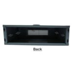 GEM Vision 2U Metal Rack for DVR/NVR/Network Switches – Lockable, Glass Front, Ventilated with Top & Side Airflow, 2-Way Cable Management Holes – 490x300x160mm Secure Equipment Cabinet - Image 4